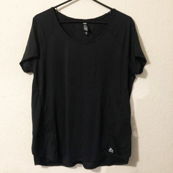 RBX Activewear Black Reflective Top Size‎ Large - Picture 1 of 8